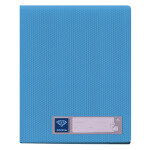 Папка Бюрократ Crystal (CR60BLUE)