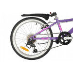 Велосипед Novatrack 20SH6V.ALICE.VL21 фиолетовый