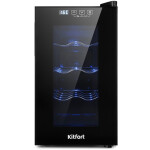 Винный шкаф Kitfort КТ-2419 черный