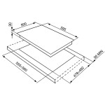 Встраиваемая газовая варочная панель Smeg SRV864POGH