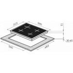 Встраиваемая газовая варочная панель Maunfeld EGHS.64.43CS/G