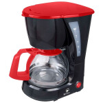 Кофеварка Василиса КВ1-600 черный/красный