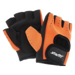 Перчатки для фитнеса Starfit SU-107 оранжевый/черный S
