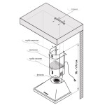 Каминная вытяжка Gefest ВО 1502 К17