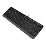 Клавиатура A4Tech FK 10 черный/серый