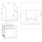 Встраиваемый электрический духовой шкаф Korting OKB 691 CSX
