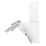 Каминная вытяжка Maunfeld Manchester Light 60 белое стекло