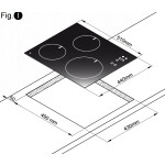 Встраиваемая индукционная варочная панель Zigmund & Shtain CIS 029.45 WX