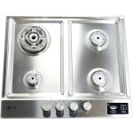 Встраиваемая газовая варочная панель LG HU641DAG