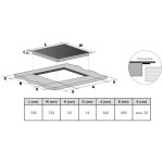 Встраиваемая индукционная варочная панель Korting HI 64560 BB