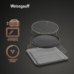 Встраиваемый электрический духовой шкаф Weissgauff OE 449 PDW