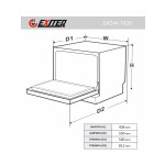 Посудомоечная машина Exiteq EXDW-T503