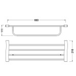 Полка для полотенца Schein Swing 3210B