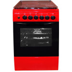 Комбинированная плита Лысьва ЭГ 1/3г14 МС-2у вишневый (стеклянная крышка)