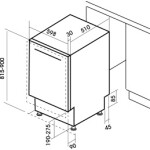 Встраиваемая посудомоечная машина MBS DW-601