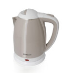 Чайник электрический Ergolux ELX-KS02-C18 бежевый/белый