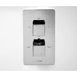 Смеситель для ванны и душа WasserKraft Alme 1544 Thermo