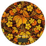 Весы кухонные Матрёна МА-197 хохлома (8114)