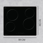 Встраиваемая электрическая варочная панель Zigmund & Shtain CN 42.6 B