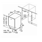 Встраиваемая посудомоечная машина Siemens SR 85EX05ME