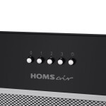 Встраиваемая вытяжка HOMSair Camelia Power 60 черный
