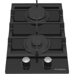 Встраиваемая газовая варочная панель Hyundai HHG 3235 BG