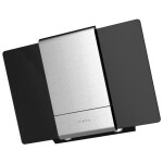 Каминная вытяжка Krona Talli 600 inox/black glass 3P