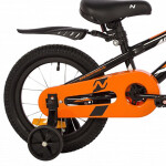 Велосипед Novatrack Juster 14" черный 145JUSTER.BK23