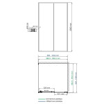 Душевой уголок WasserKraft Rhin 44S19