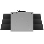 Каминная вытяжка Maunfeld Manchester Light 90 черное стекло