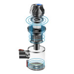 Пылесос BQ VC1002H серый/золотистый