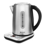 Чайник электрический Kitfort КТ-661 черный/серебристый