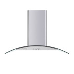 Каминная вытяжка Maunfeld Ancona Plus A 60 нержавеющая сталь/прозрачное с