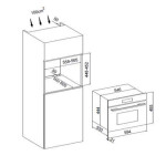 Встраиваемый электрический духовой шкаф Maunfeld AMCO458GB