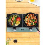 Настольная плита Kitfort КТ-155 черный