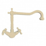 Смеситель для кухни Italmix INDUSTRIALE 0910 LIGHT SAND (светло-бежевый)