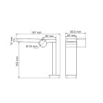 Смеситель для раковины WasserKraft Alme 1510