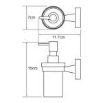 Дозатор жидкого мыла WasserKraft Isen K-4099