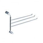 Полотенцедержатель поворотный тройной Schein Watteau 12834 (рога)