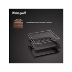 Встраиваемый электрический духовой шкаф Weissgauff EOM 751 PDBSX