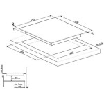 Встраиваемая электрическая варочная панель Smeg SE364ETD