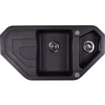 Кухонная мойка Kuppersberg Lavanda 1,5B1D black