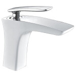 Смеситель для раковины Timo Helmi 4061/00-16F chrome/white