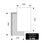 Встраиваемая газовая варочная панель Lex GVS 321 IX