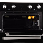 Встраиваемый электрический духовой шкаф Krona Arte 60 BL