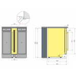 Винный шкаф Meyvel MV8-KST1