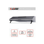 Вытяжка Exiteq EX-1056 inox