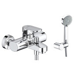 Смеситель для ванны WasserKraft Donau 5301 хром