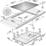 Встраиваемая индукционная варочная панель Miele KM 6349 BRWS