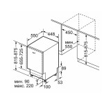 Встраиваемая посудомоечная машина Bosch SPV2IKX3B